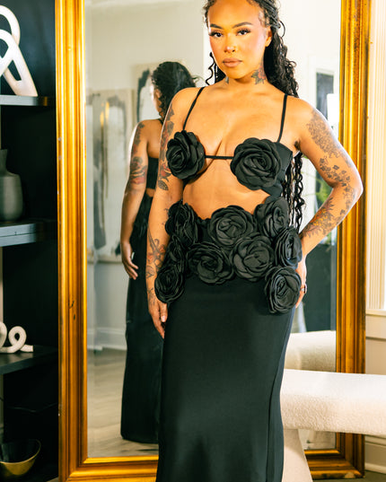 Bloom & Bold 3D Rose Two-Piece Set